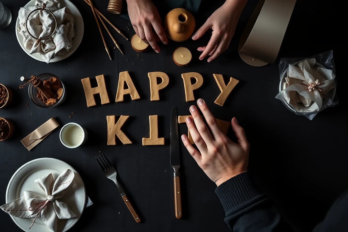 a family celebration step by step — A Family Celebration Step By Step (the finished result)