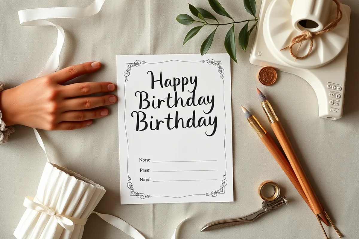 affordable family celebration a birthday memory drawing — Affordable Family Celebration A Birthday Memory Drawing (the finished result)