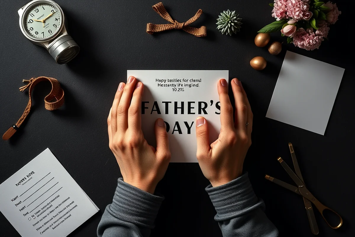 father's day card — Father'S Day Card (the finished result)