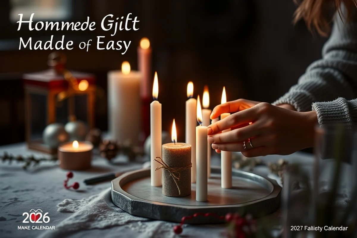 homemade gifts made easy calendar 2026 — Homemade Gifts Made Easy Calendar 2026 (step by step)