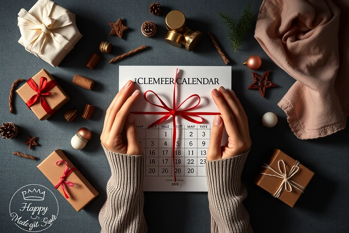 homemade gifts made easy calendar 2026 — Homemade Gifts Made Easy Calendar 2026 (the finished result)